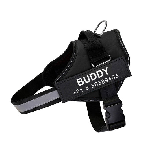 Buddy's Harness™ Personlig hundesele uden træk