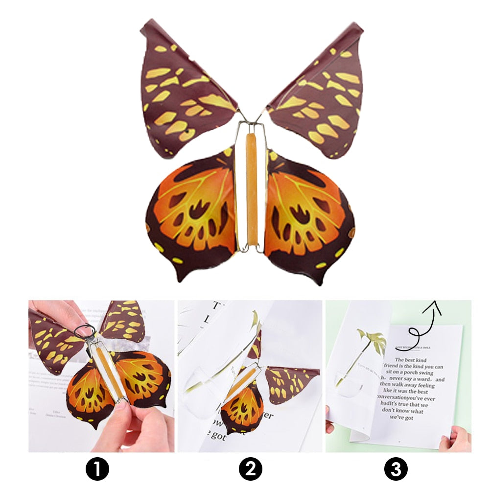 Magische Vliegende Vlinder | beste Verrassende Cadeau-decoratie | 6 stuks