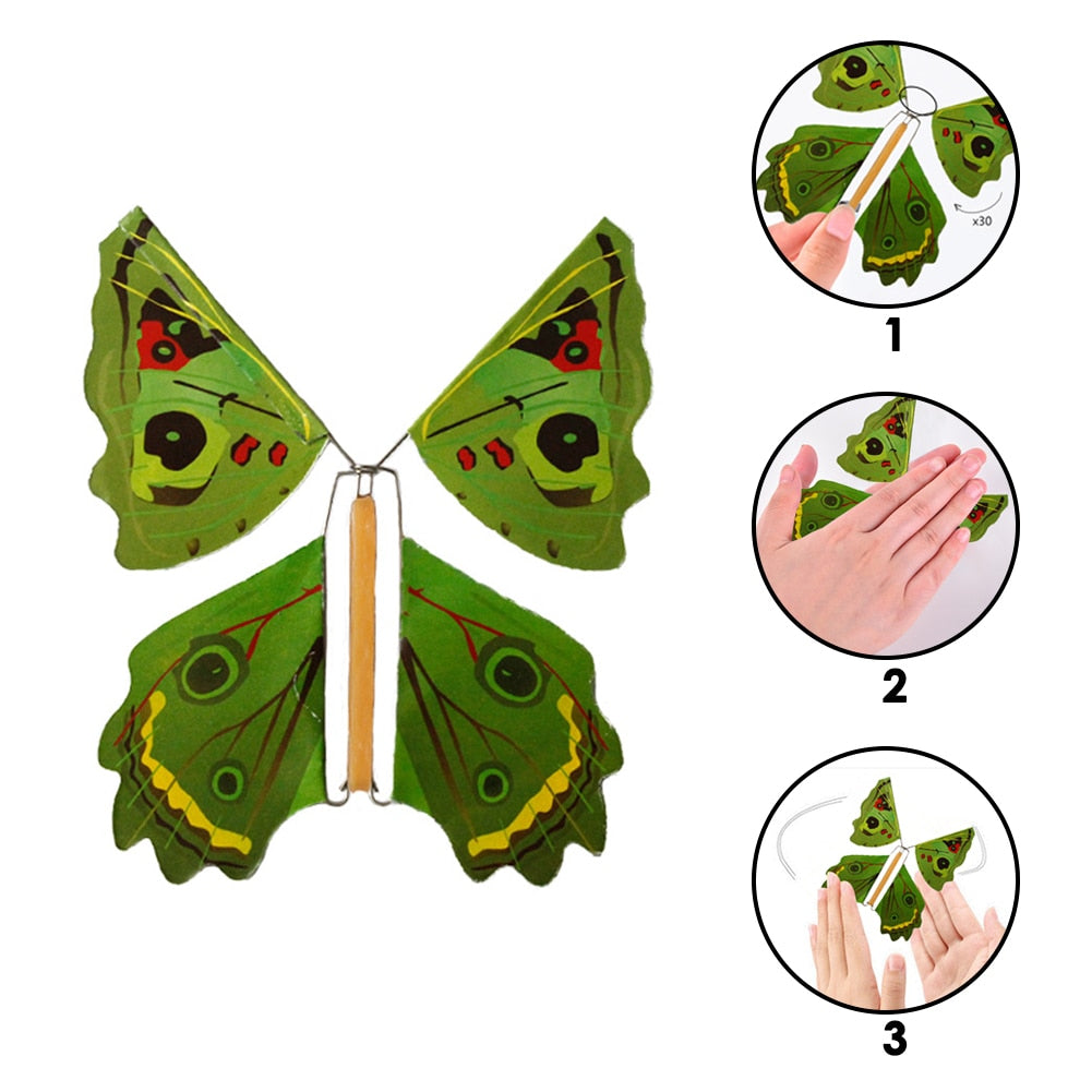 Magische Vliegende Vlinder | beste Verrassende Cadeau-decoratie | 6 stuks