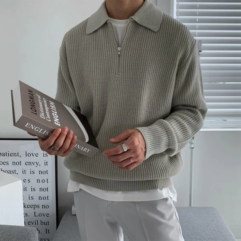 Sassi |  Halfzip Sweater